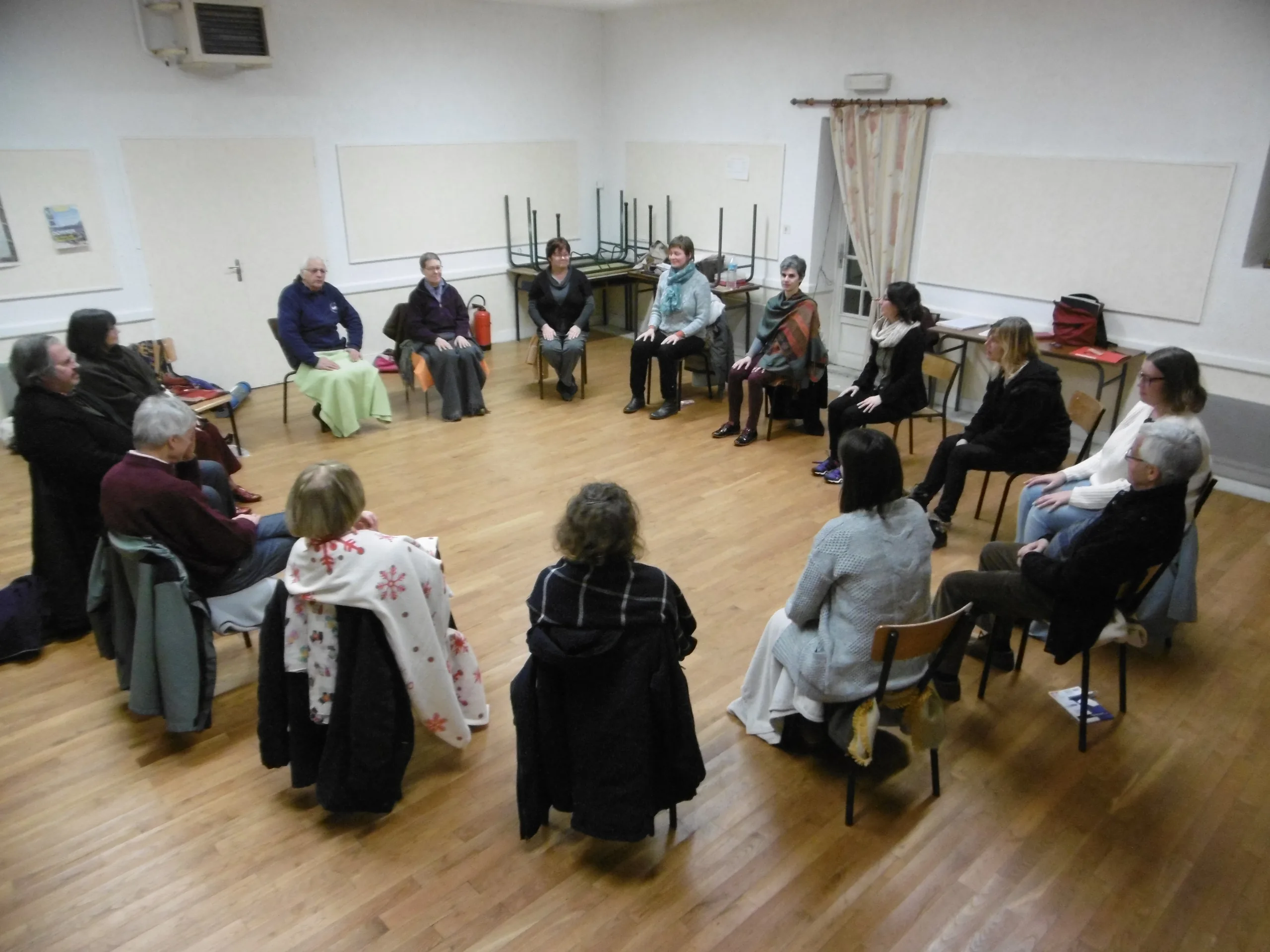 Activité en cercle