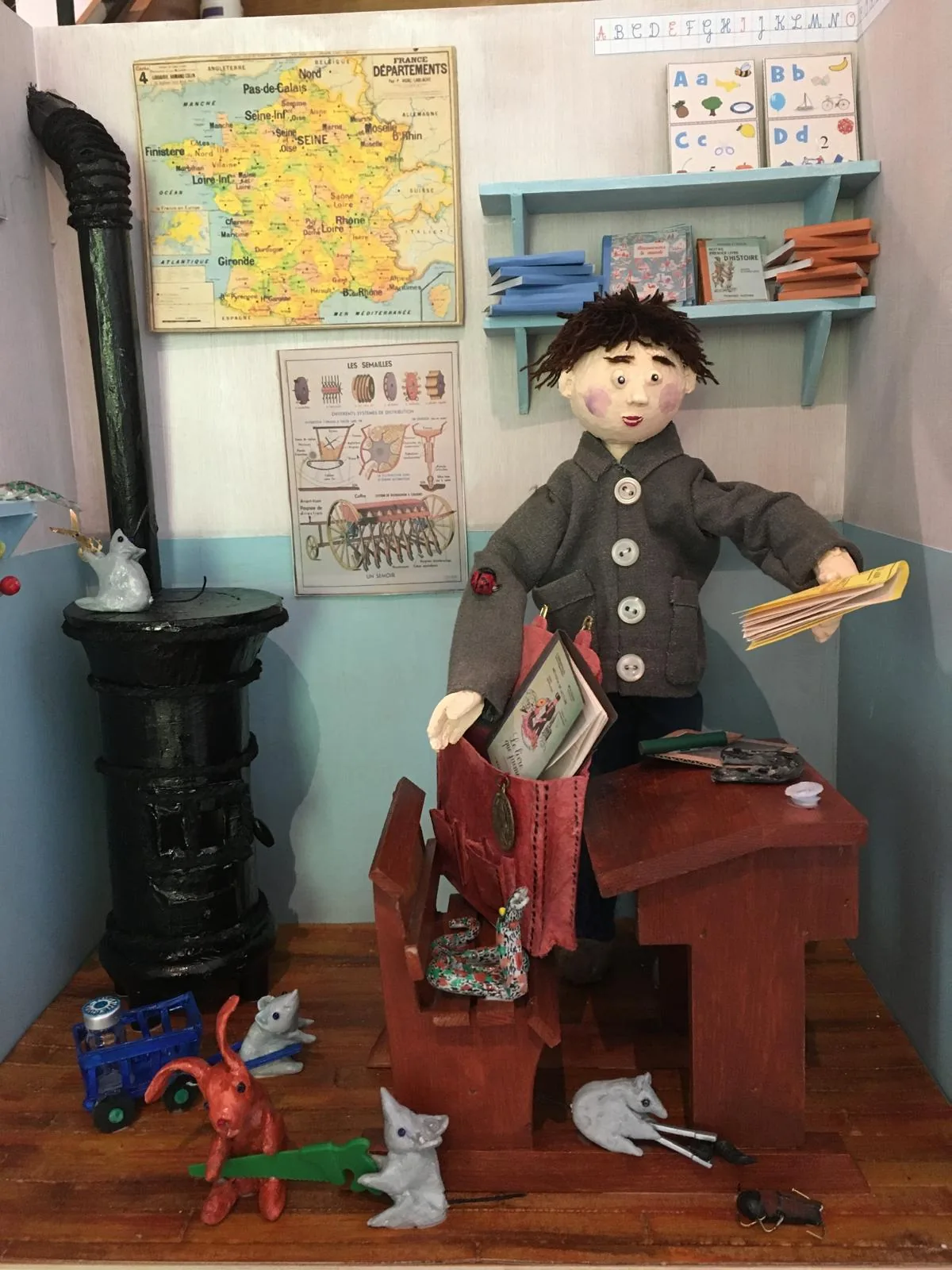 Petit Jojo à l'école